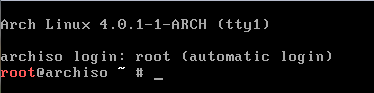 Arch base prompt